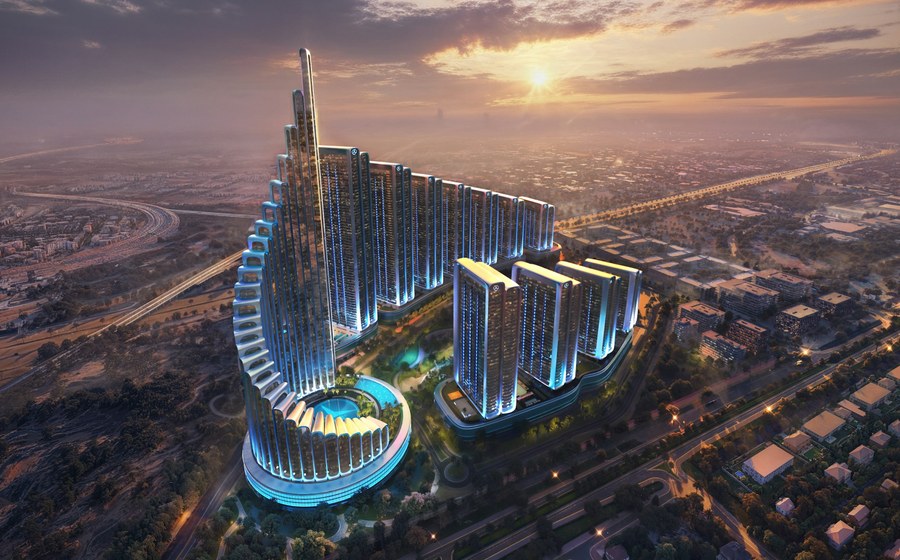 Binghatti Mercedes City render